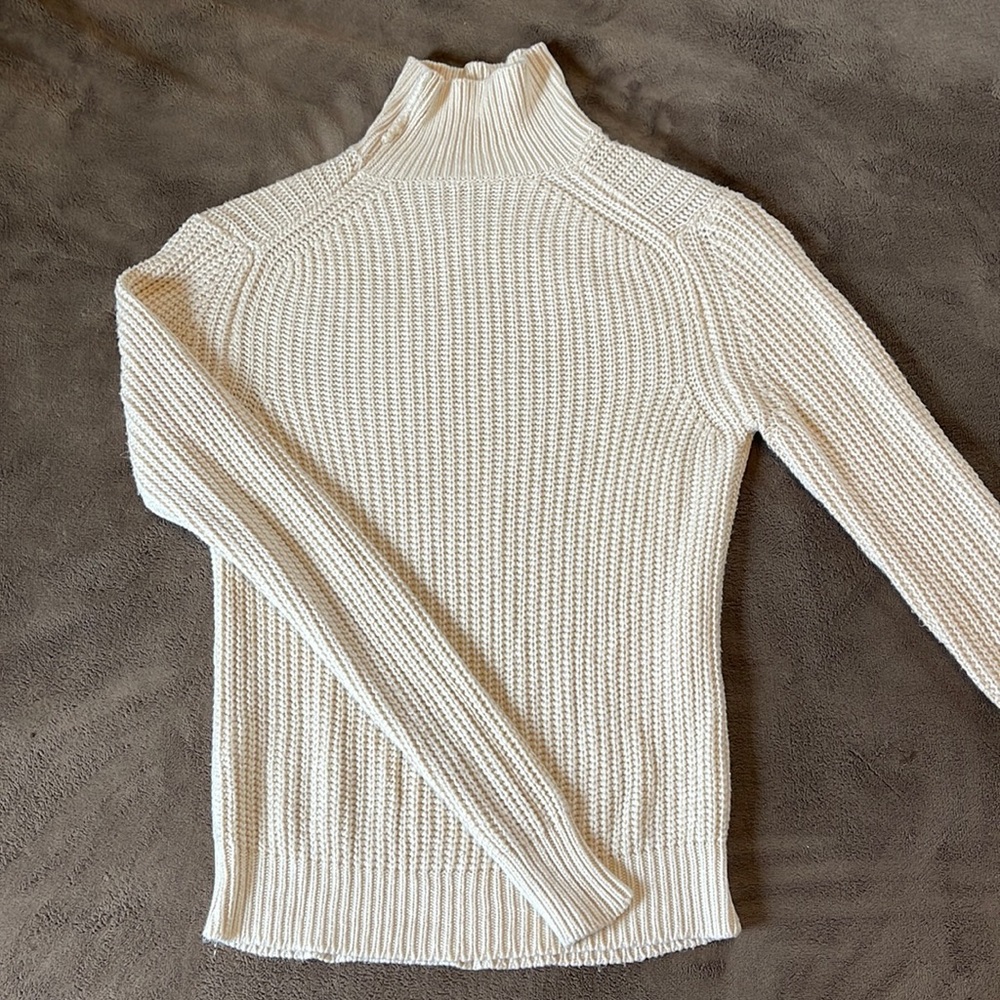 Oatmeal Turtleneck